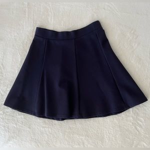 Navy Blue Loft Skater Skirt